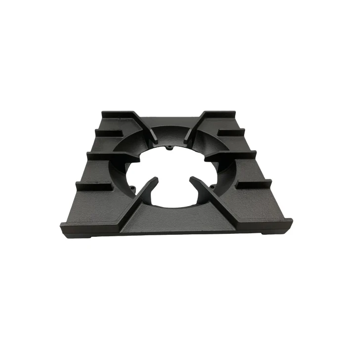 Factory price cast iron 30X30cm burner gas stove bracket with grate cast iron pot support gas stove frame