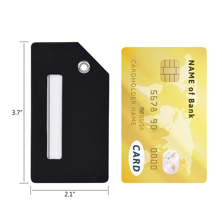 Low price portable personalized luggage tag bag for travel accessories
