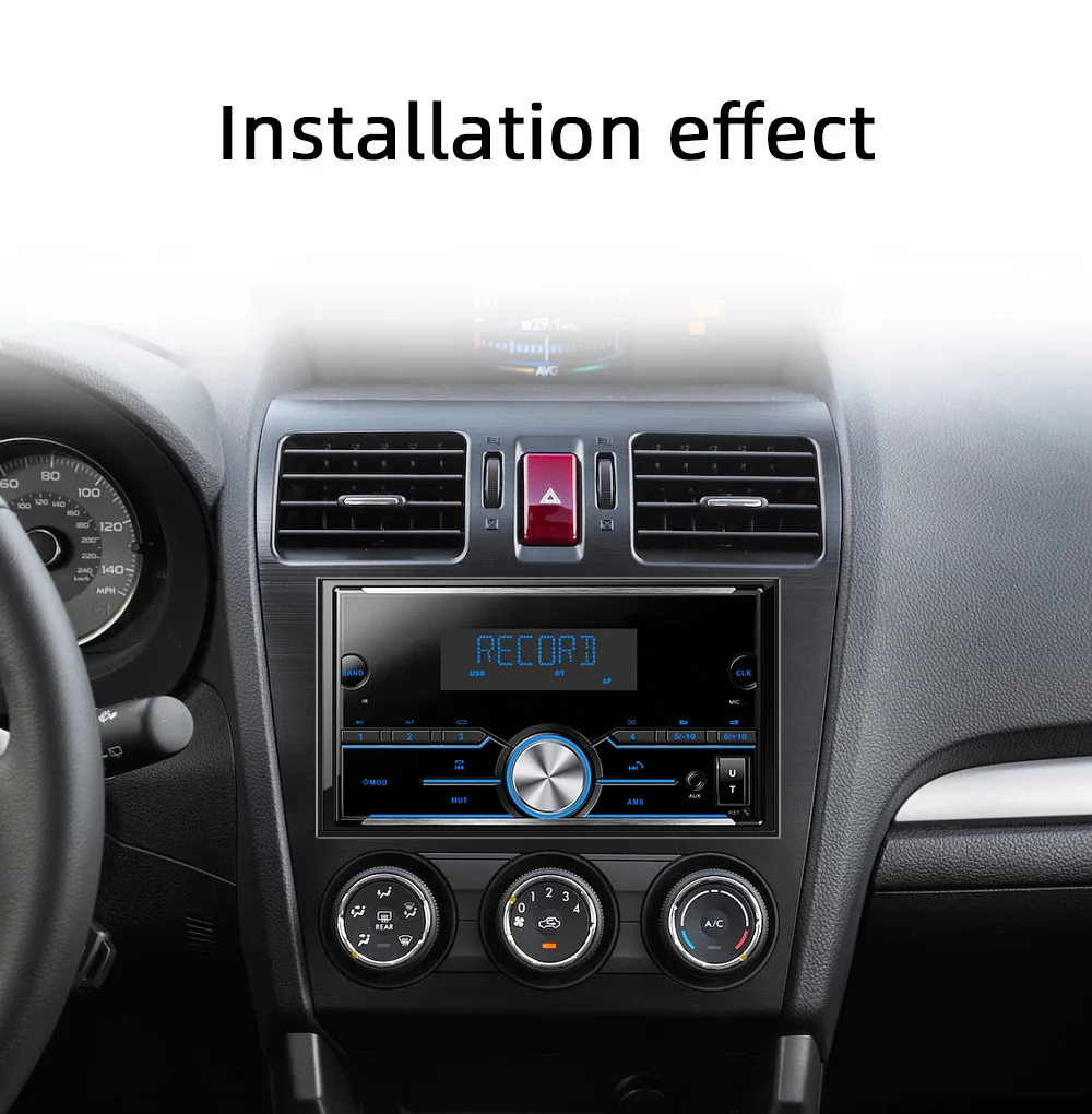 Bestree universal auto electronics Car MP3 Player Stereo Autoradio Car Radio BT 12V In-dash 2 Din FM AM RDS Aux In Receiver