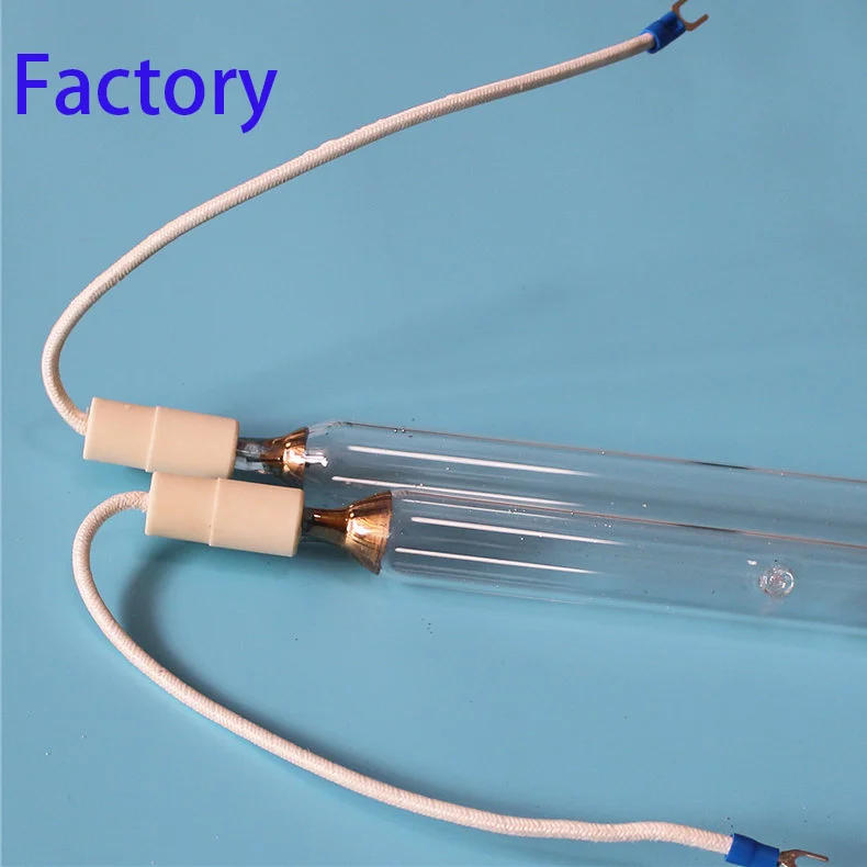 High pressure UV mercury-quartz glass tube lamp 200w-20kw high quality ultraviolet curing lamp for printing machine and printer