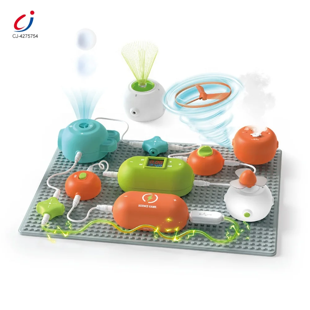 Chengji electronic building block toy kids educational creative scientific experiments game diy assembly electronic block kit