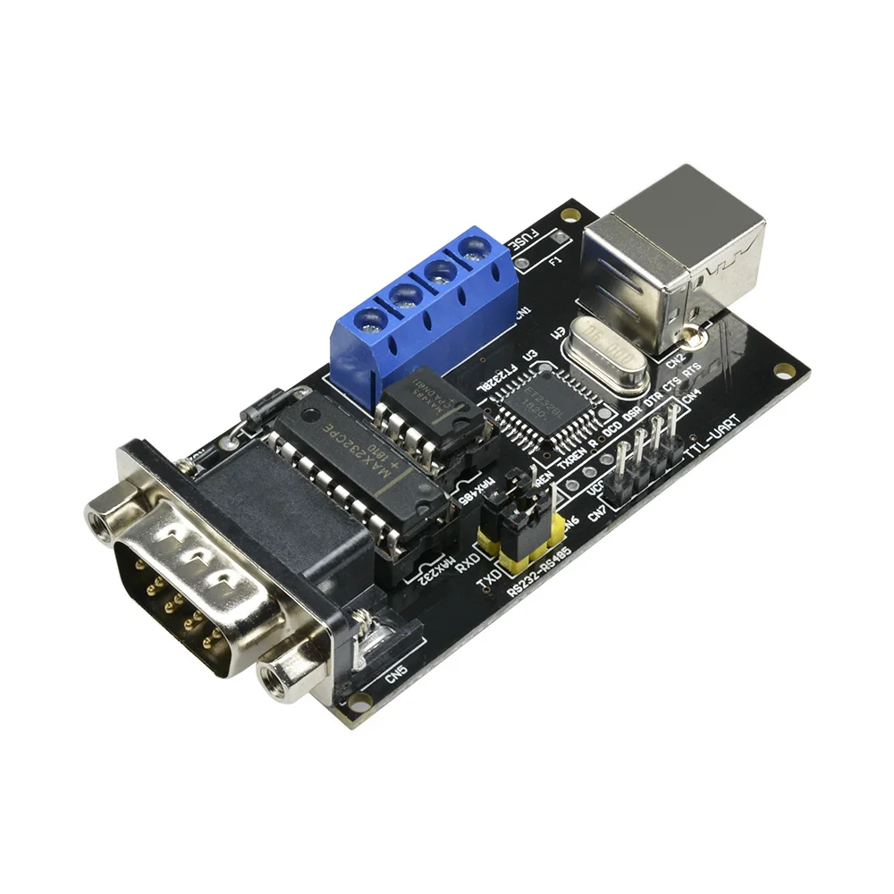  Стандартный USB-преобразователь FT232BM/BL FTDI на последовательный RS232 TTL UART RS485 плата модуля контроллера DB9 для стандарта