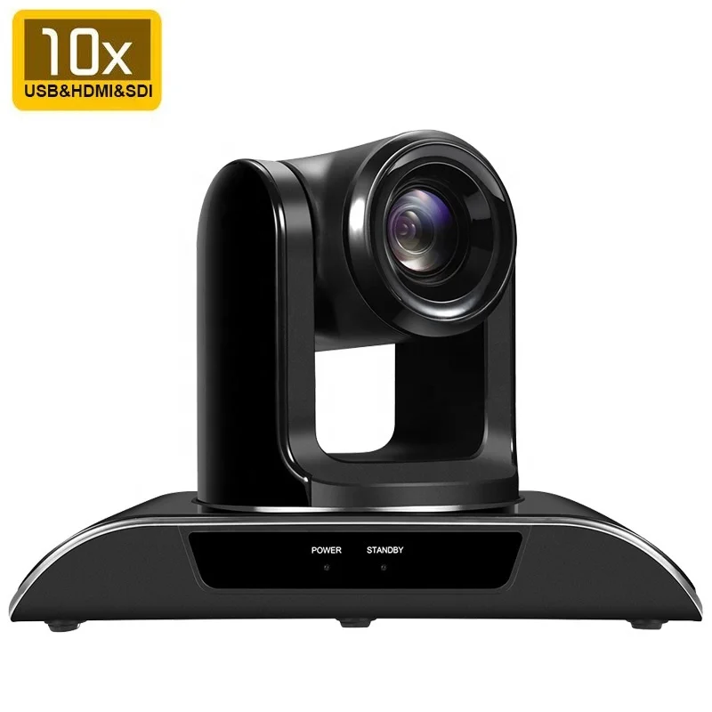 Video Conference System Top Quality 10X Zoom 1080P HD PTZ Video Camera Auto Framing Conference Camera