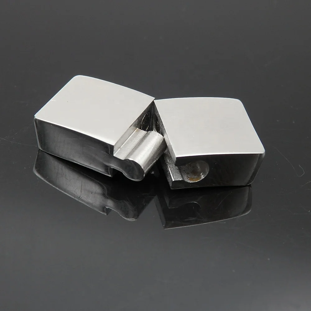 VEROMCA Wholesale 304/316l Stainless Steel Leather Cord Bracelet Clasp For Jewelry Making