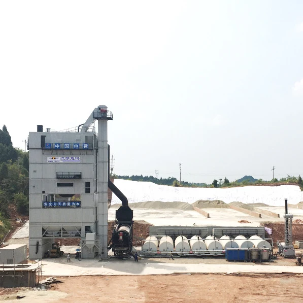 asphalt mixing plant lb1000 80t/h manufacturer for high way road  bridge