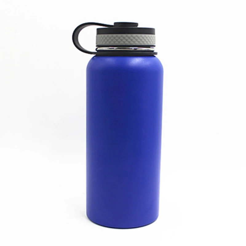 18oz 32 унций 40oz 18/8 из нержавеющей стали вакуумный термос бутылка с носиком и соломинкой Для крышки flexcap пользовательские логотипом нанесенным помощью лазера
