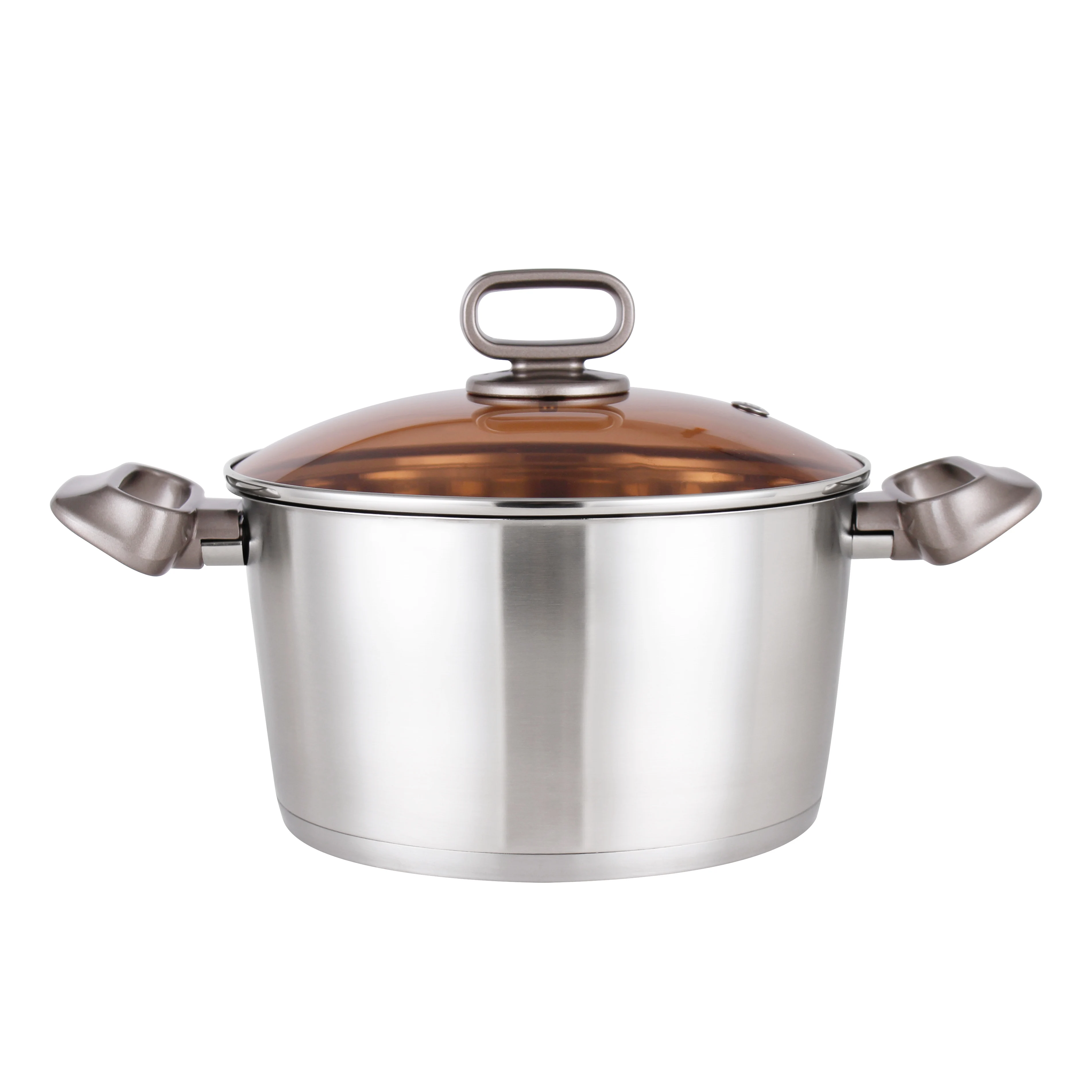 
New Sauce Pot Set Induction Base Cookware Stainless Steel Cookware <span style=