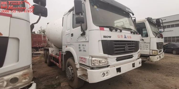 
Used 8x4 Sinotruk Howo Concrete Mixer Truck 12-16 CBM for sale 