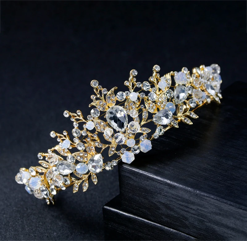 Crystal Rhinestone Prince Bulk Princess Tiaras Wedding Party Decorations Mini Gift Head Jewelry Crown