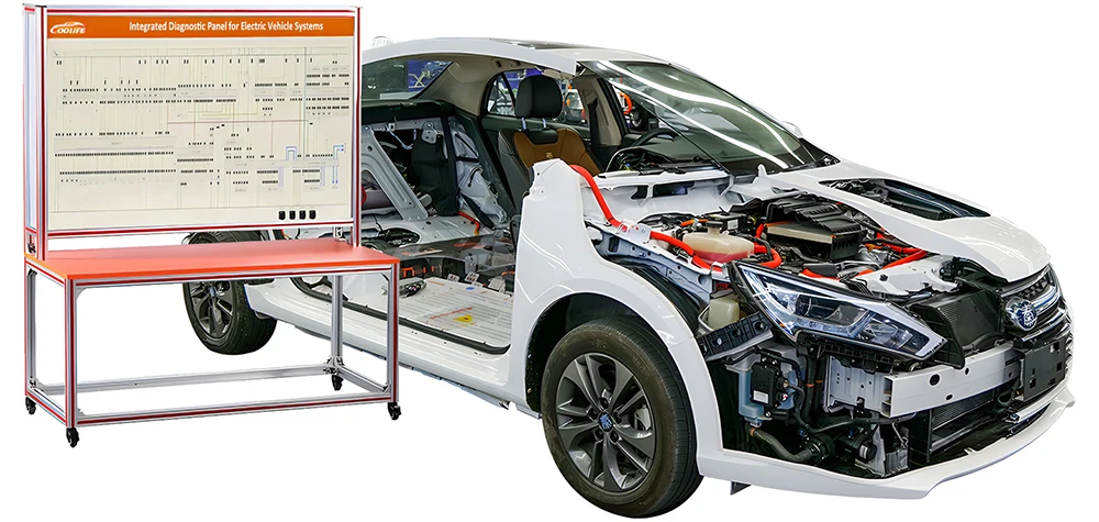 EVA01i-EV учебное оборудование для электромобилей и автомобильный учебный совет профессиональных училищ технических колледжей