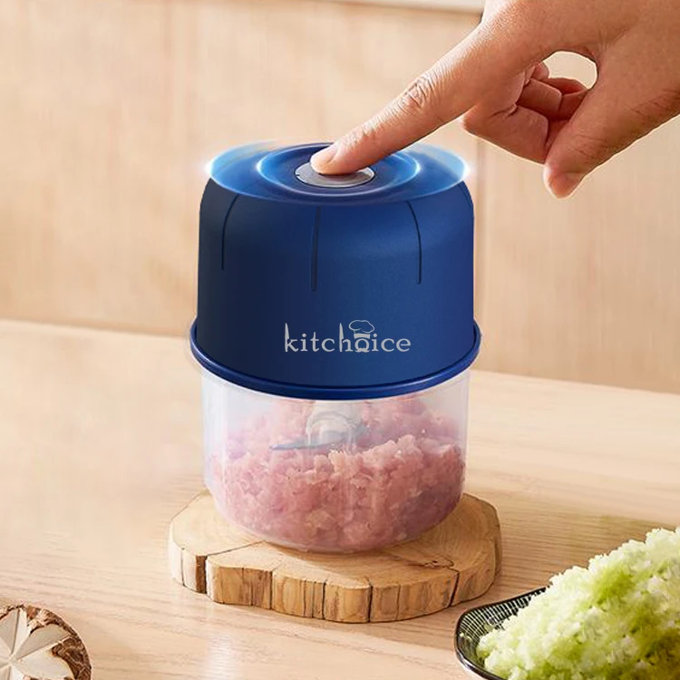 Kitchen Meat Vegetable Garlic Chopper Operated USB Wireless Mini Electric Food Chopper Mini Electric Food Chopper