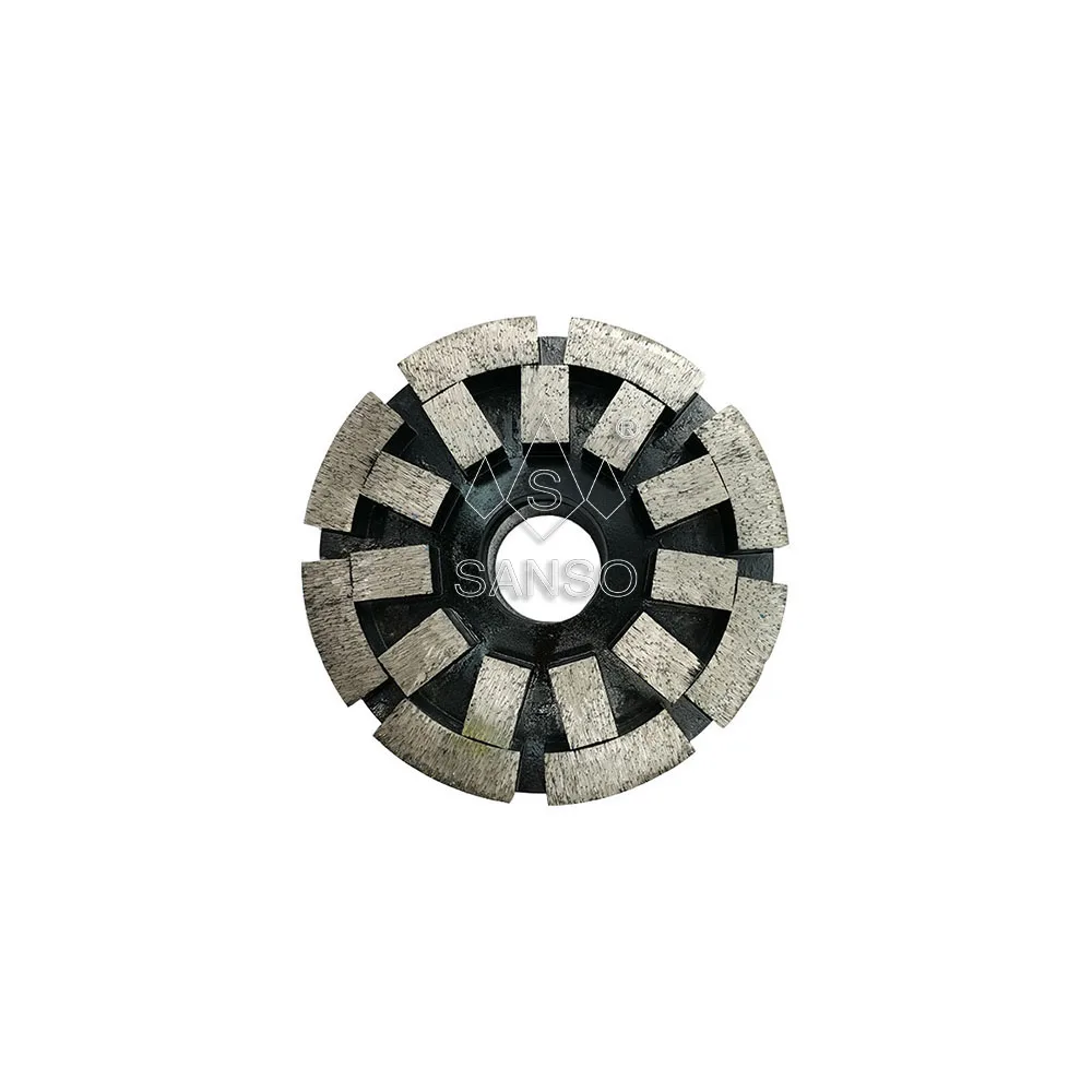 Planet Wheel Stone Grinding Wheel Polishing Wheel  For Marble Granite stones concrete