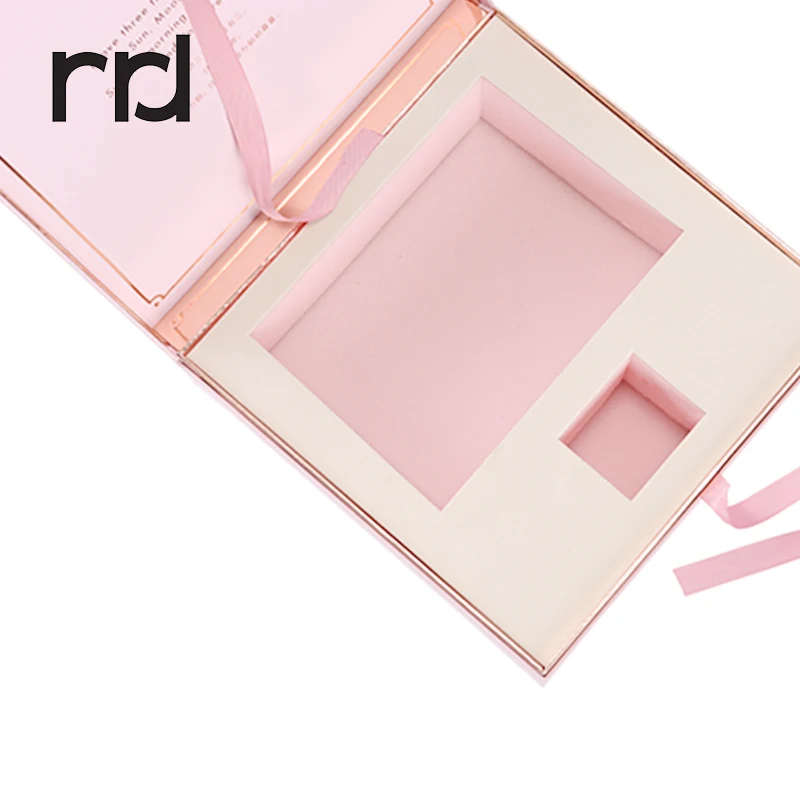 RR Donnelley Corrugated Carton Custom Printing Design Luxury Beauty Cosmetic Makeup Brushes Packaging Perfume Bottle Gift Box