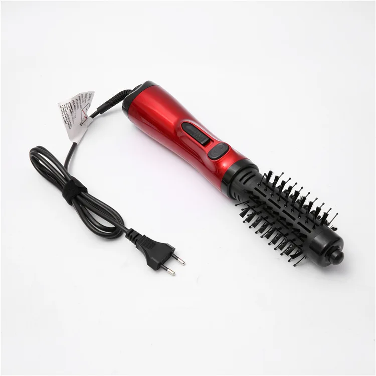 2024 Electric Hair Curl Styler 360 degree Rotating 2-in-1 Titanium Blow Dryer Brush for All Hair Types Hot Air Brush in One