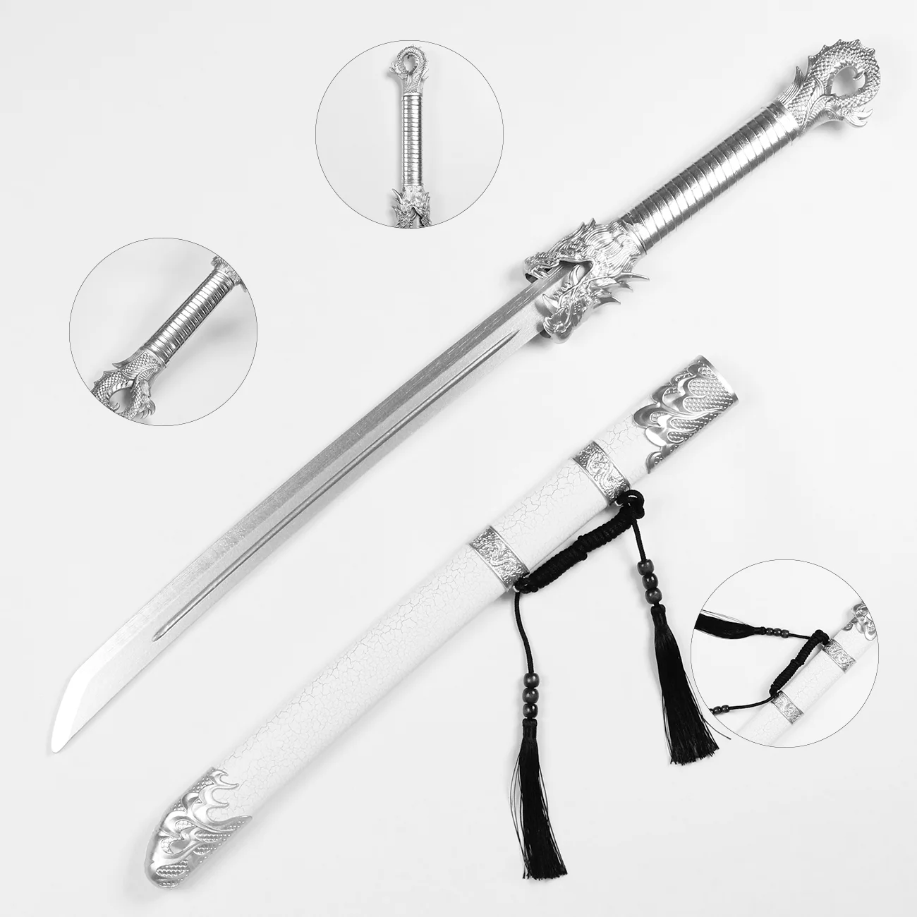 34 Inch Adult Traditional Movie martial arts prop wooden sword for cosplay