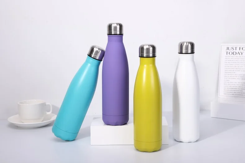 500 ml 750 ml bottiglia acciaio thermo drink bottle stainless steel bouteille isotherme garrafa thermo  inox jarra botella