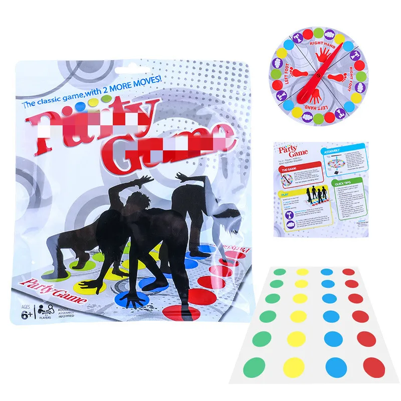 A1097 Simple Atmosphere Game Twister Board Party Games Funny Interactive Friends Other Educational Toys Plastic 3 Sets 160*110cm
