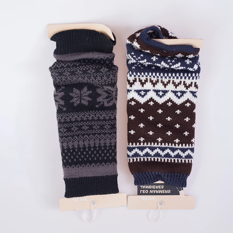 Женские теплые зимние чулки до колена, теплые акриловые плетеные чулки, носки