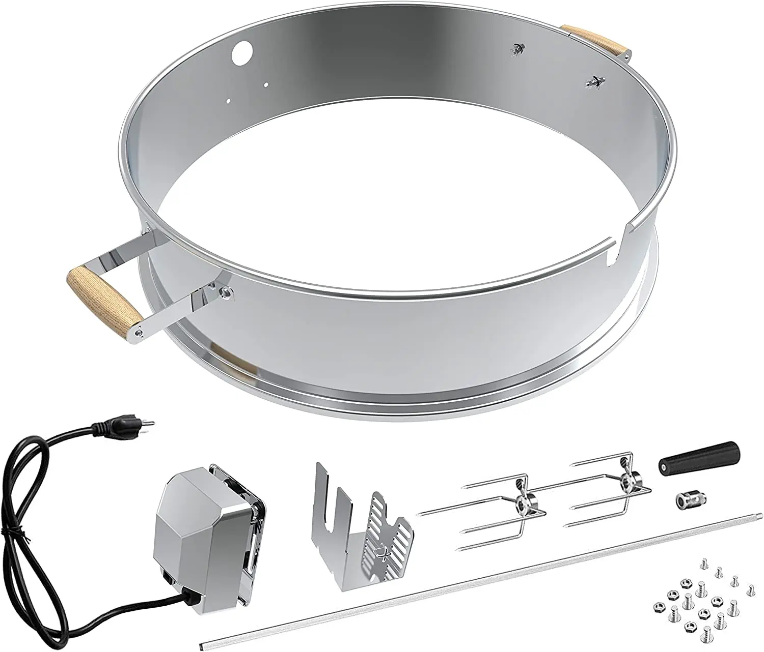 Универсальное кольцо для гриля из нержавеющей стали 22 5 мясные вилки набор моторов барбекю гриль