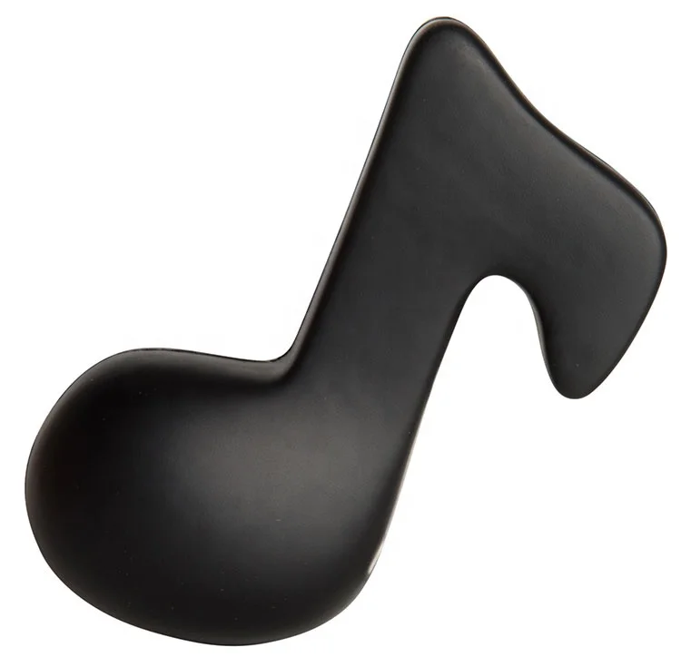 PU Foam Promotional Gifts Musical Note Anti Stress Ball Anxiety Reducer
