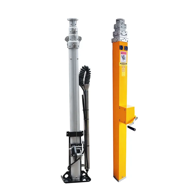 3m 4m 5m 6m 7m 8m 9m Telescoping Mast For Camera Mounting