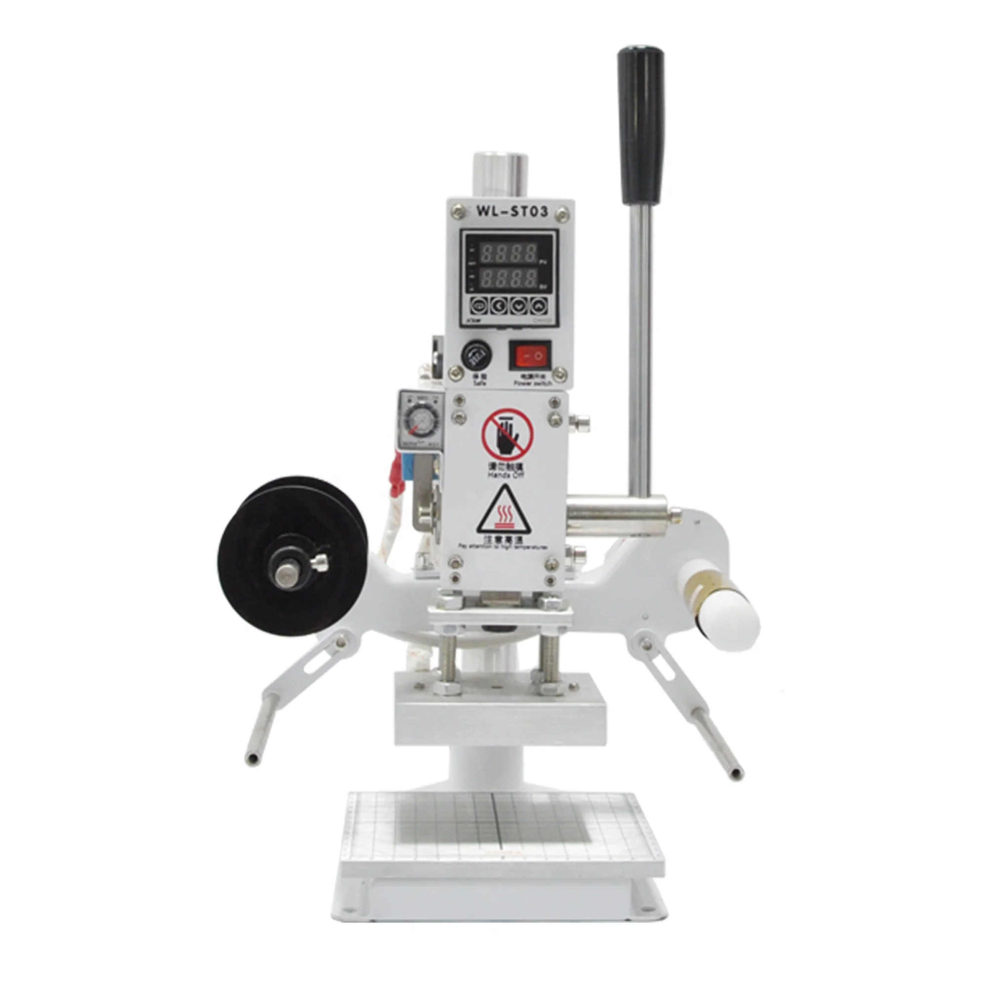Multi-function manual hot foil stamping machine  Small leather stamping machine Printer printing machine for paper bag  jotter