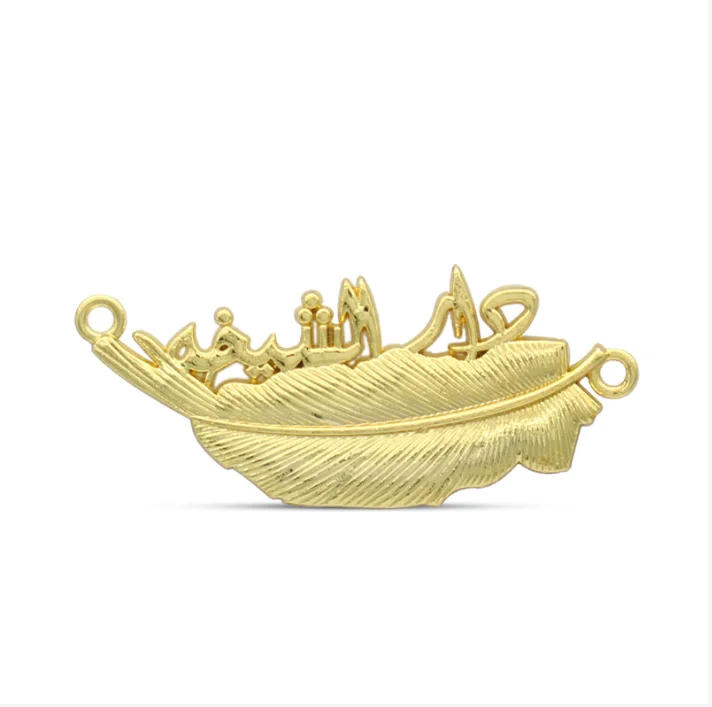 Custom Gold Embossed Luxury Engraved Garment Purse Logo  metallic meta labels For Handbag clothing