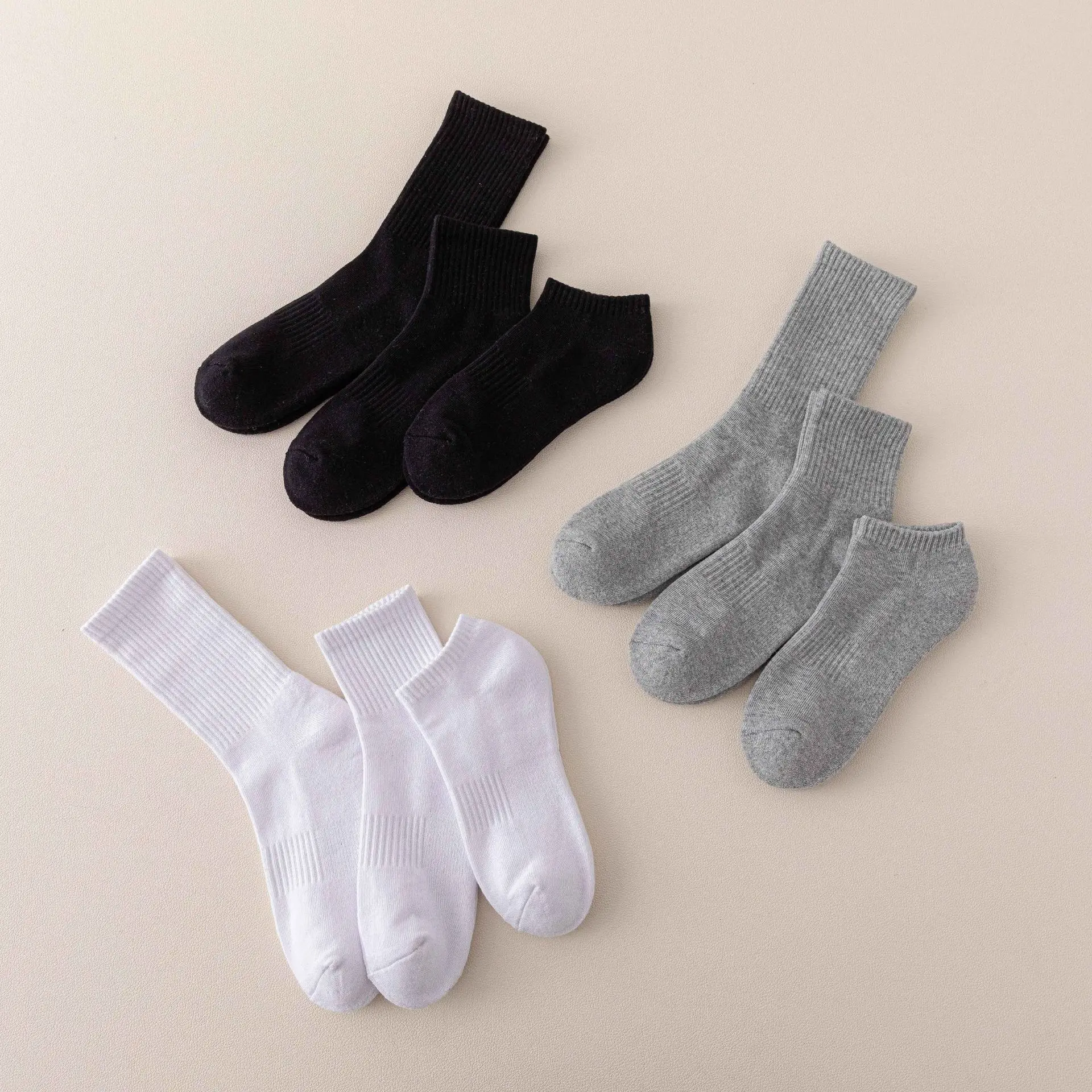 Top Quality Wholesale Men 100% Cotton Fashion Athletic Elite Crew Classic Custom Logo Sport Socks
