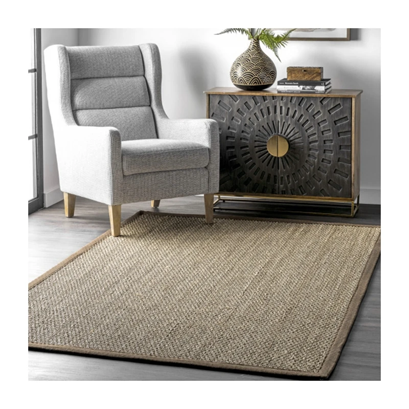 natural fiber seagrass rug straw sea grass rugs floor mats