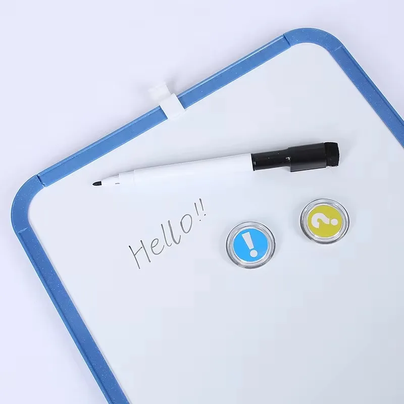 Eco-Friendly 9*12 Inch Double Sided  Dry Erase Small Memo Lap WhiteBoard