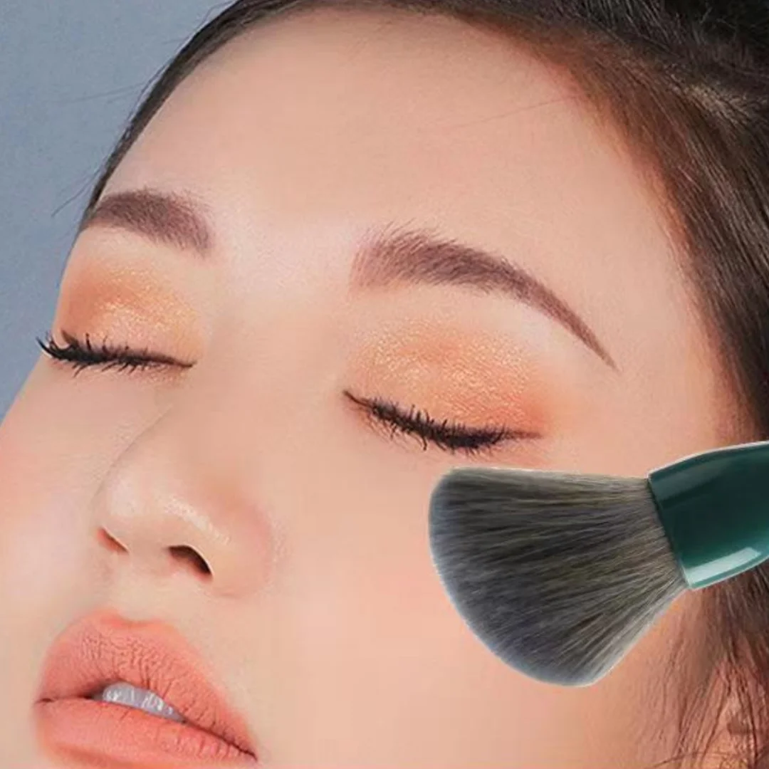 New 5pcs Portable Makeup Brush Set Mirror Case Travel Contouring Complete Set Shell Full Set Brush Factory Wholesale