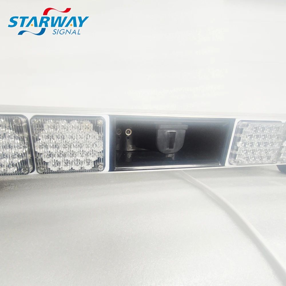 Starway Waterproof LED Flashing Light Bar for Construction CE Aluminum Full LED Lightbar 12V All Cars 0.5W Leds 2 Years LED5501
