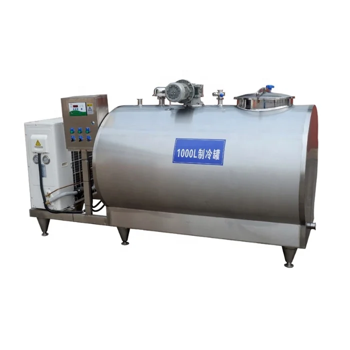 1000l milk cooling storage tank