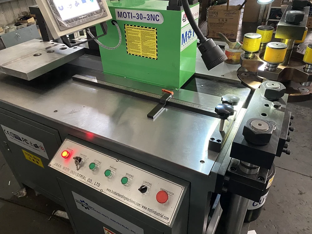 portable busbar machine