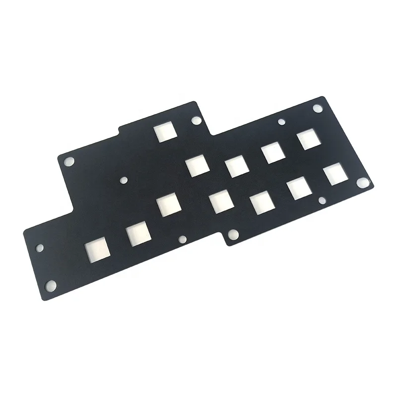 China manufacture custom sheet metal fabricating aluminum plate sheet metal laser cutting product iso9001 passed