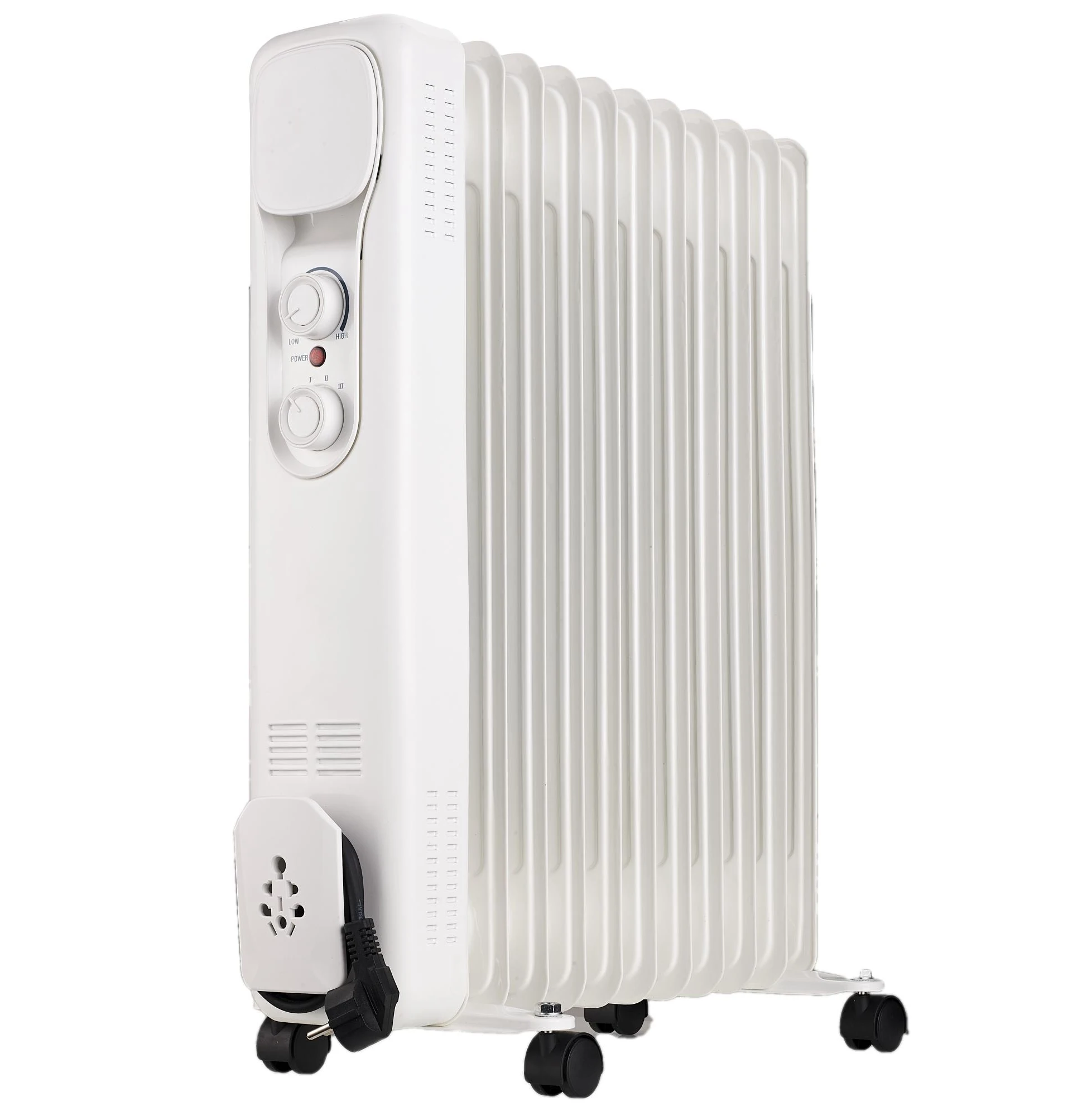 NEW Electronic oil heater radiators with wheels tip over switch overheat protection cheap popular