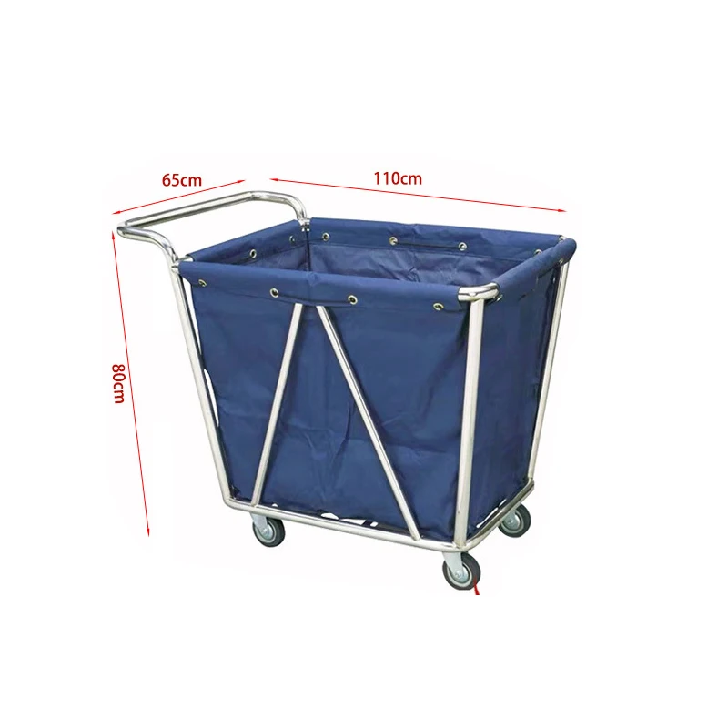 Тележка из нержавеющей стали для гостиничных номеров, металлическая тележка для чистки ресторана