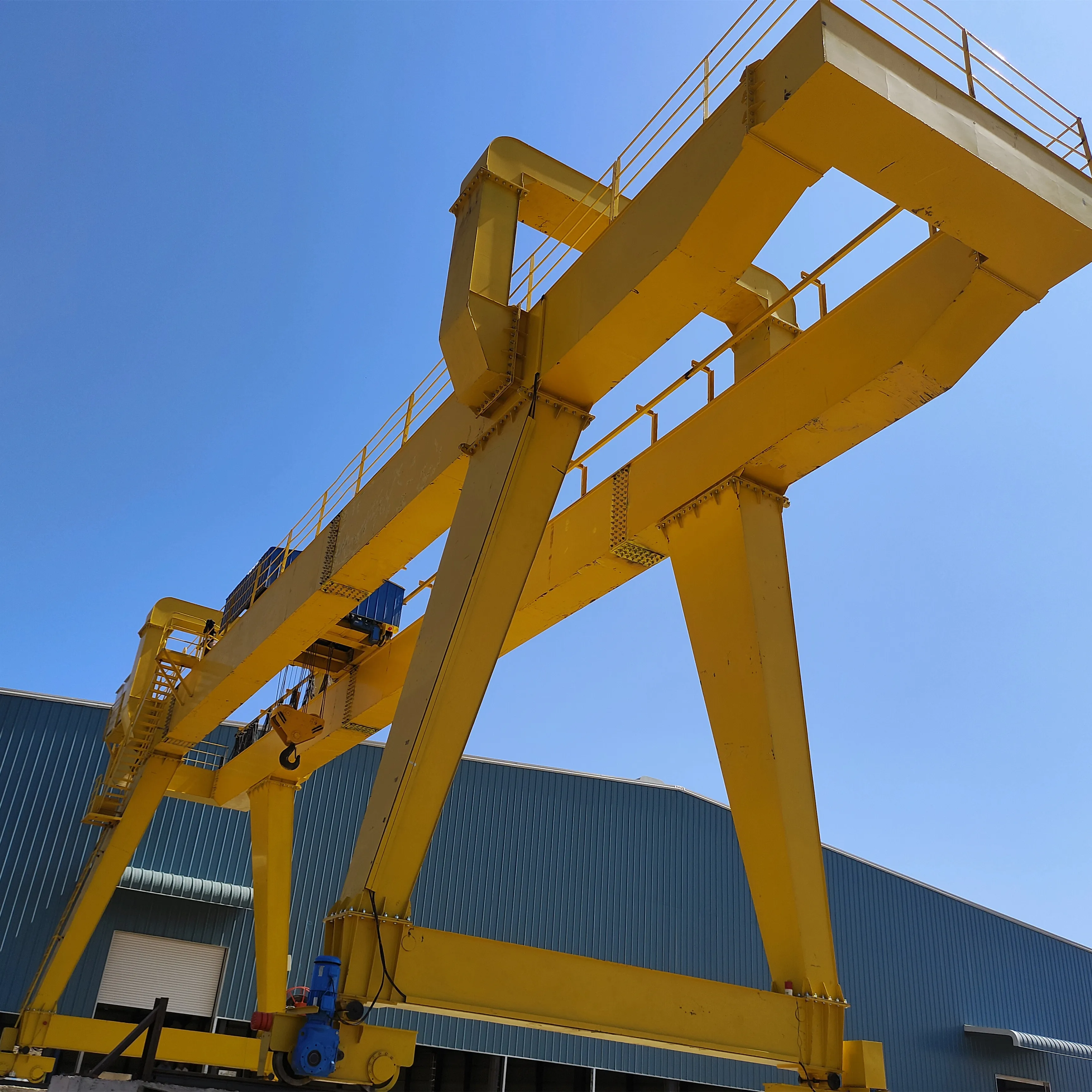 30 Ton 40 Ton Double Beam Gantry Crane Heavy Duty Crane Price For Factory