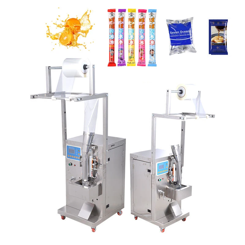 Good Quality Small Automatic Drink Vinegar Washing Plastic Bags Sachet Liquid Packing Packaging Machine 500Ml 250Ml