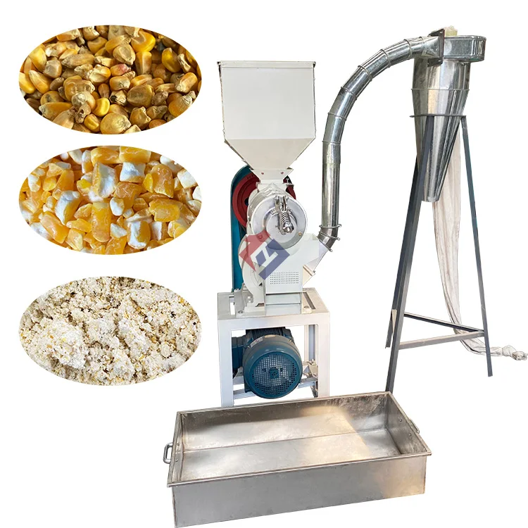 Maize corn peeling machine