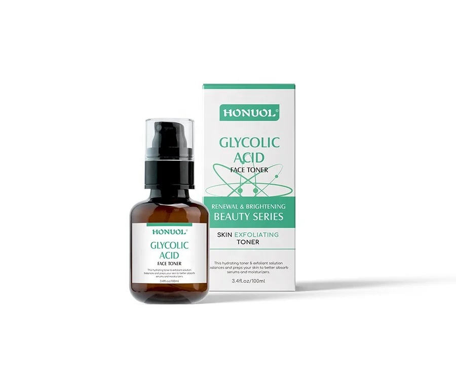 Увлажняющий спрей для лица с фирменной торговой маркой на заказ, увлажняющий спрей с гликолевой кислотой, отшелушивающий Тонер для лица, 100 мл от производителя