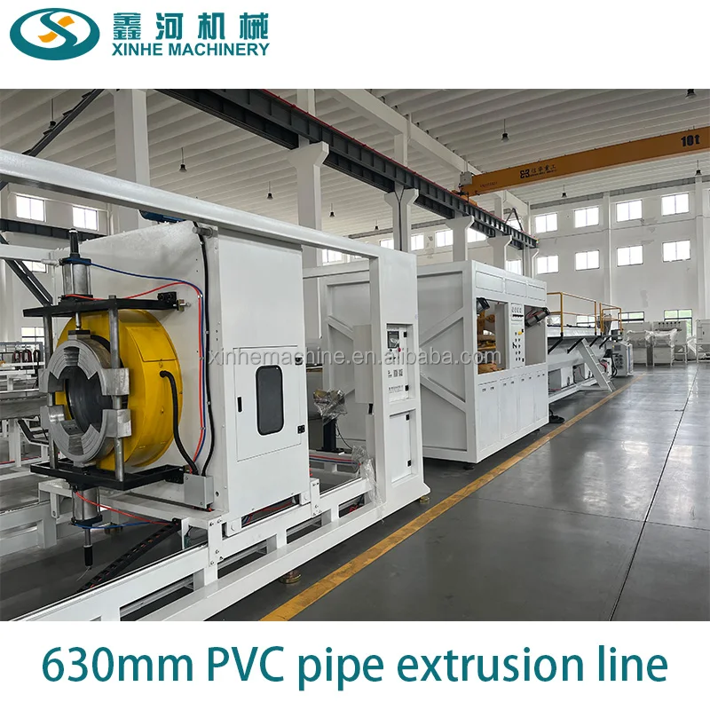 Large diameter 630PVC drainage pipe machine