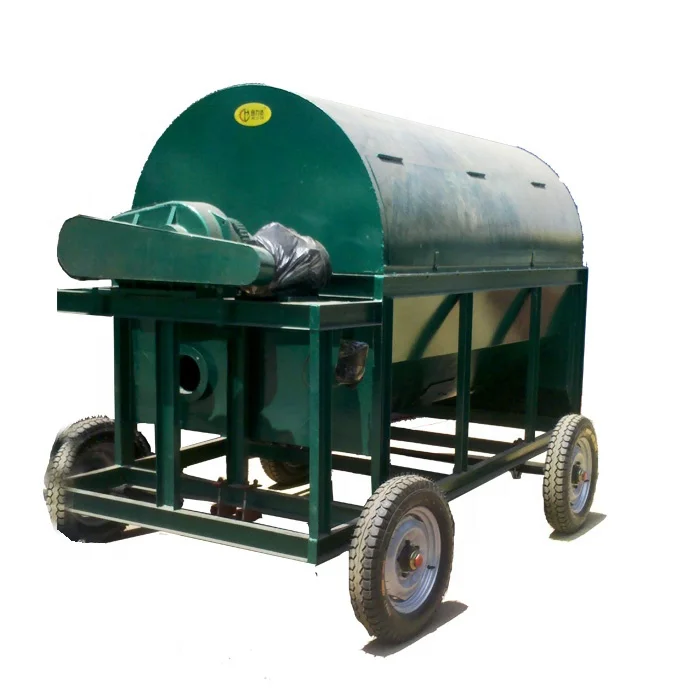 Pigeon food polishing and mixing machine