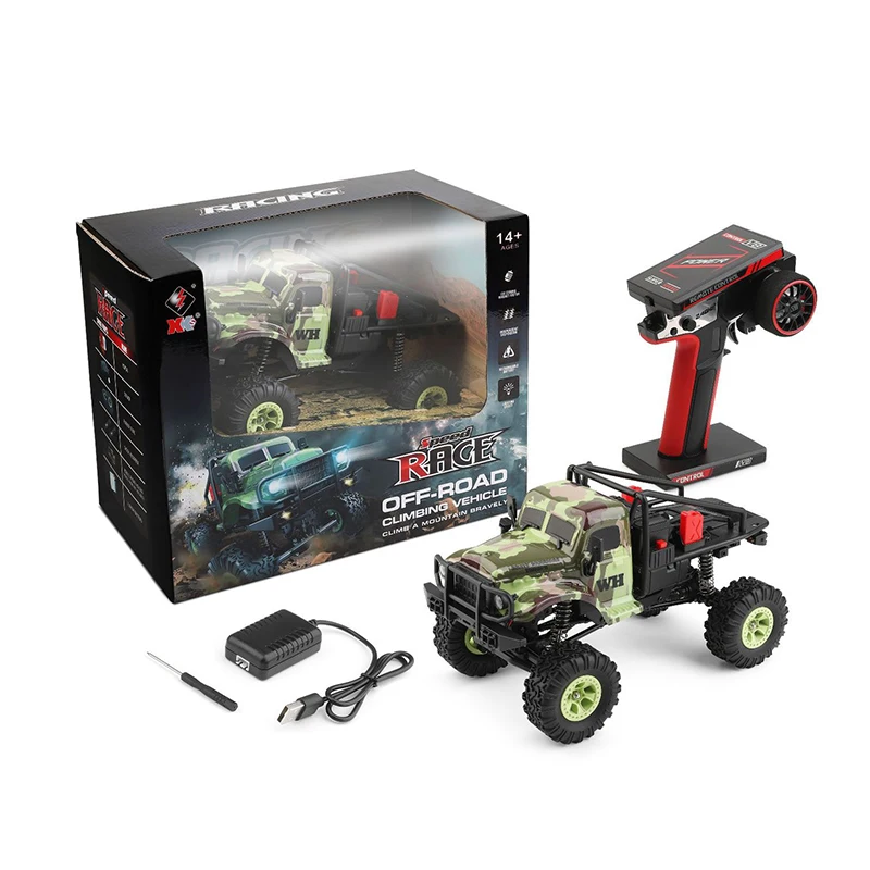 HOSHI Wltoys 184021 1/18 весы 2 4 г дистанционное управление подъемный грузовик с лампой двухскоростной автомобиль высокоскоростные радиоуправляемые машинки игрушки