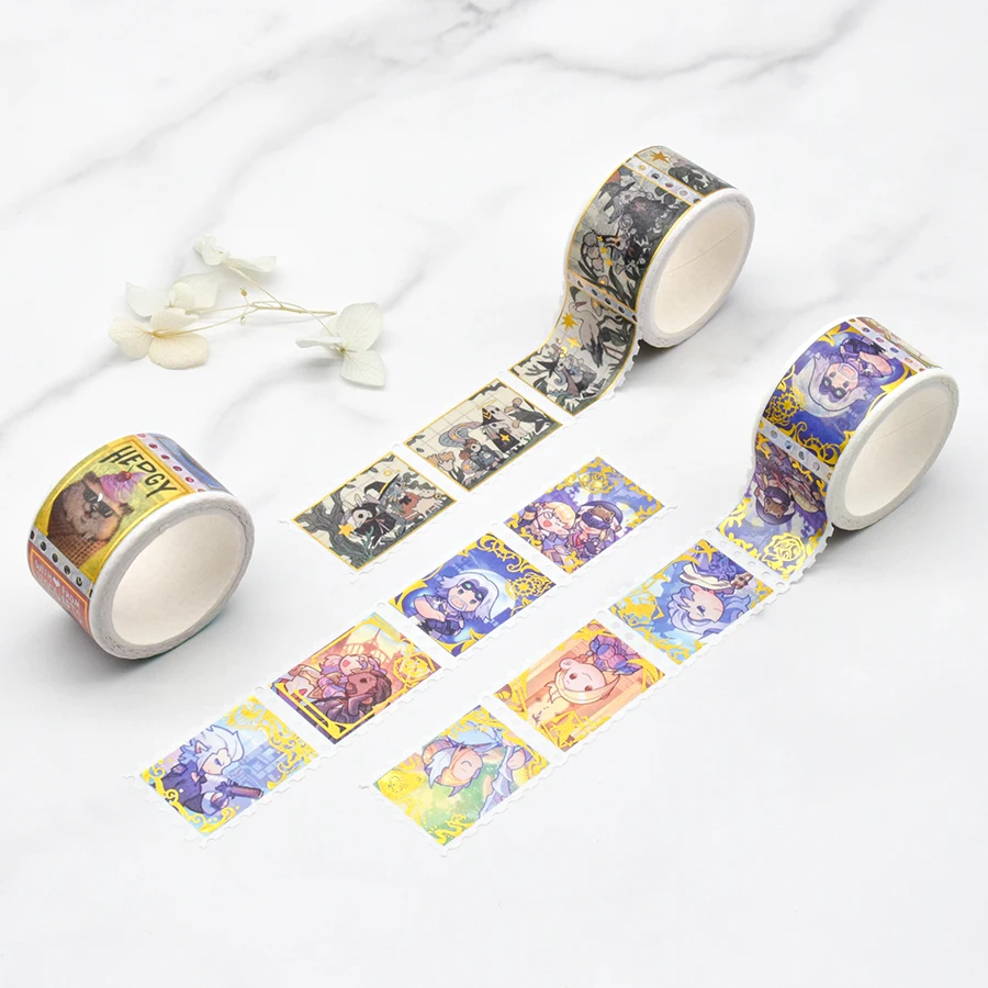 Sticker Sheet Roll Provider Stamp Custom  Washi Tape Suppliers