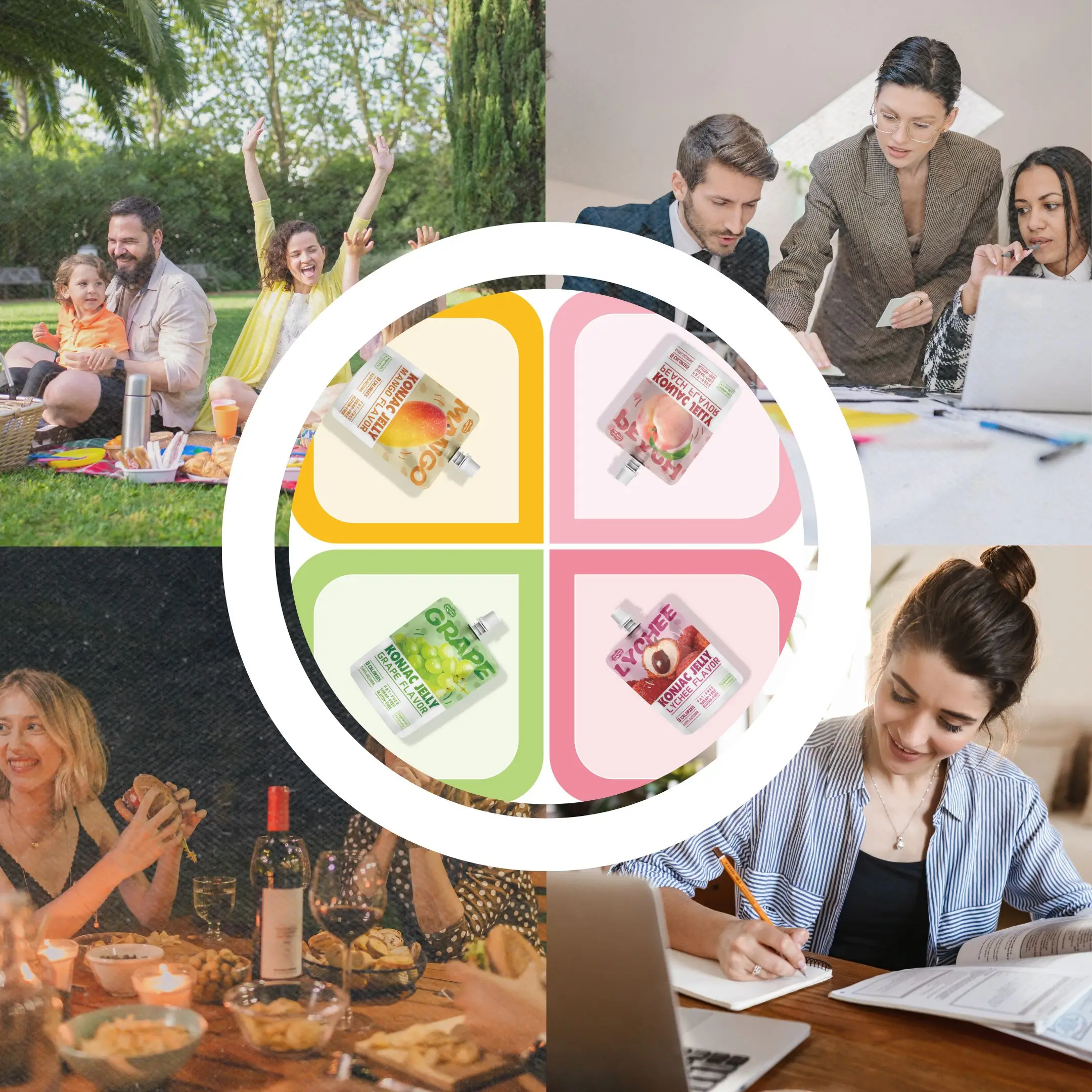 Konjac Jelly Drink Lychee Flavor Snack Oem Odm Bulk High Quality Low Cost With Vitamin C Good for Lose Weight