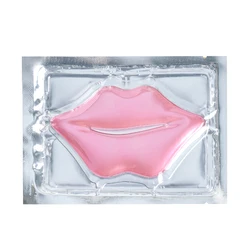 Private Label Pink 24K Gold Hydrating Lip Patch Collagen Lipmask Plump Lip Sleeping Mask
