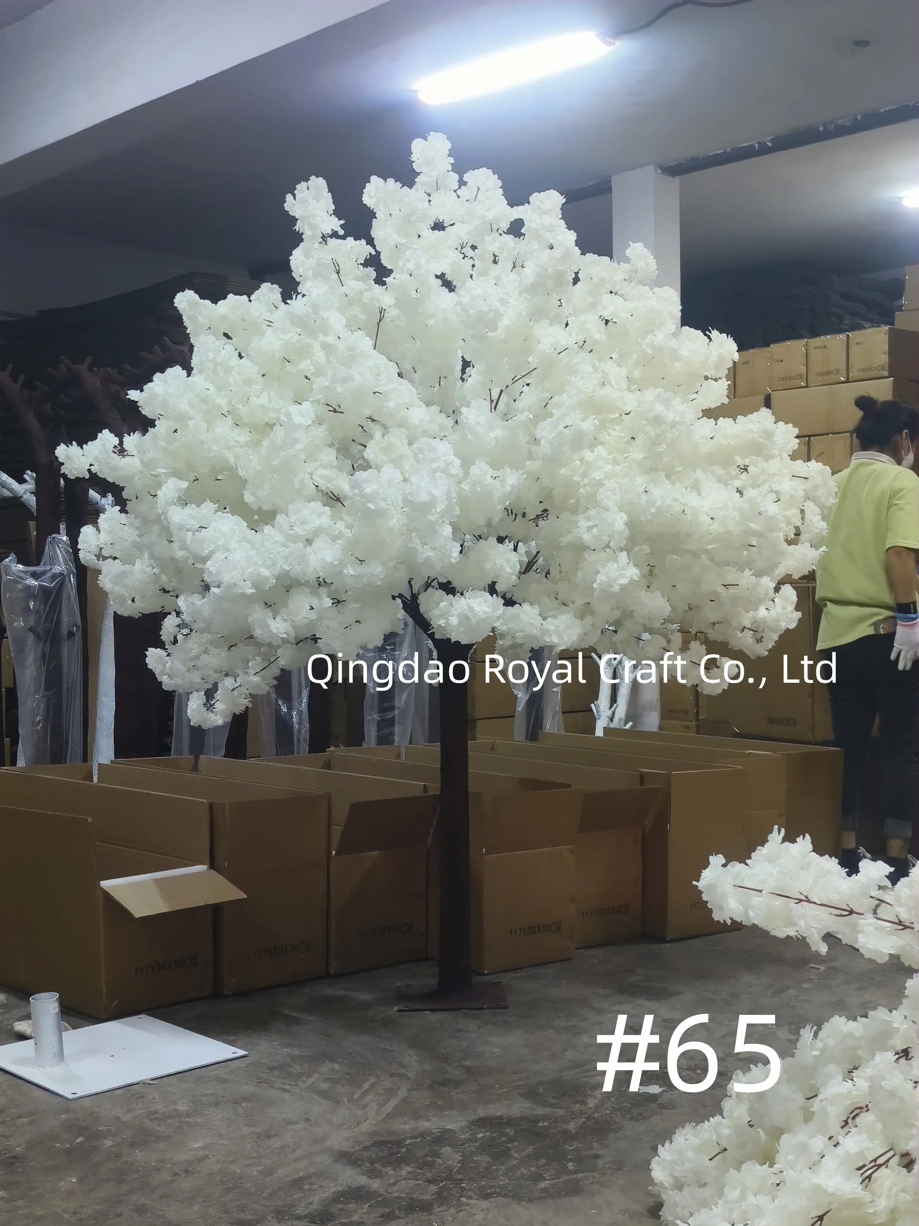 5ft 6ft 8ft Indoor White Pink Flower Willow Wisteria Wedding Centerpiece Tree Artificial Cherry Blossom Tree For Wedding
