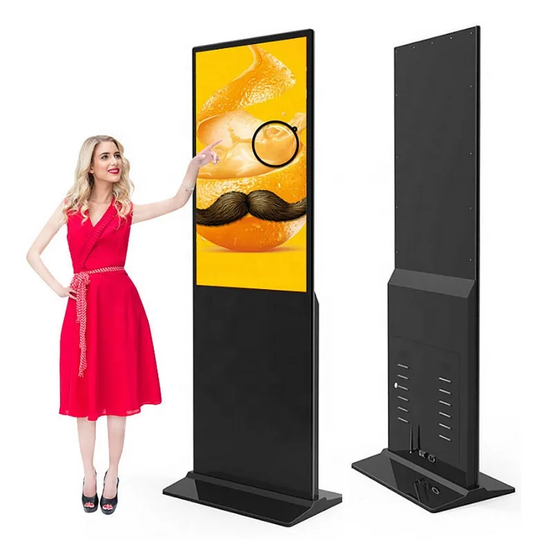 55 inch indoor kiosk lcd billboard guangdong bf video affiliate marketing advertising display