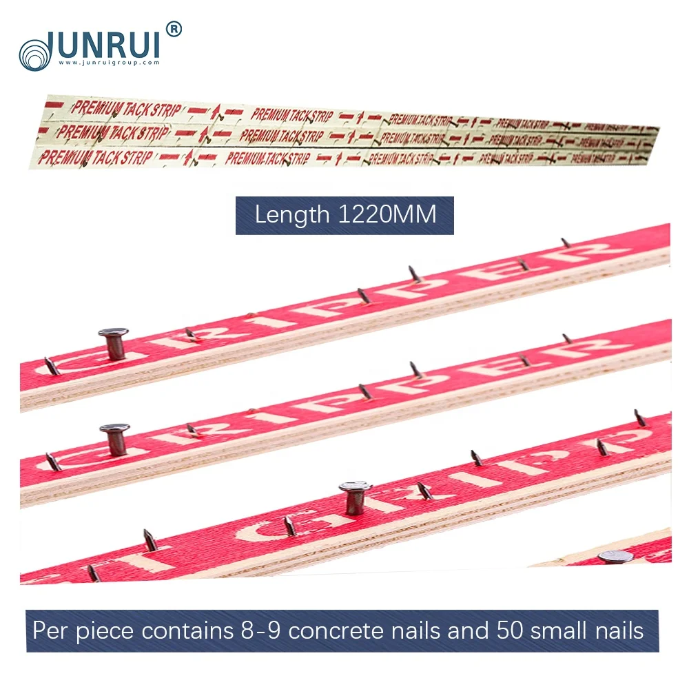 Premium wooden carpet tack strip/carpet gripper